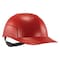 Ergodyne Bump Cap, Short Brim, Polyethylene, Ratchet Suspension, Red 8952 - alternate 1